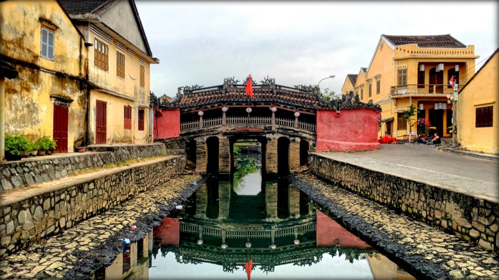 The Japanese Bridge in Hoi An